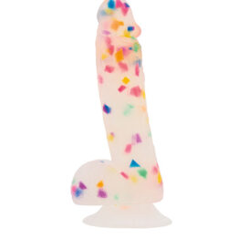 afbeelding Addiction Party Marty Frost and Confetti Dildo 19 cm