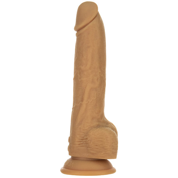 afbeelding Naked Addiction Stotende Vibrator Met Afstandsbediening Caramel 23 cm