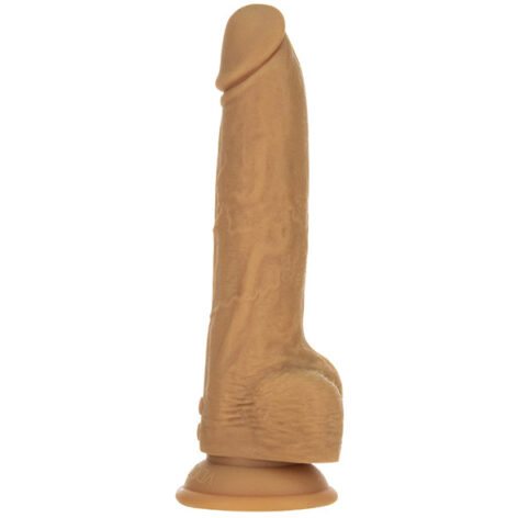 afbeelding Naked Addiction Stotende Vibrator Met Afstandsbediening Caramel 23 cm