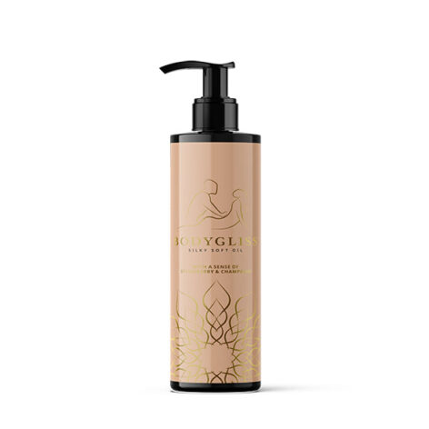 afbeelding BodyGliss Massage Olie Aardbei & Champagne 150 ml