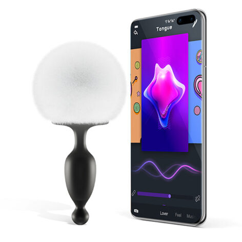 afbeelding Magic Motion Bunny App Vibrerende Buttplug Met Konijnenstaart