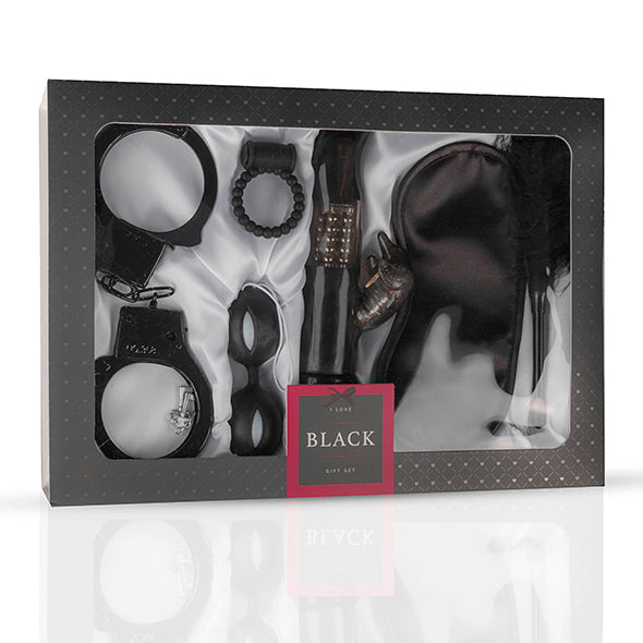 afbeelding Loveboxxx I Love Black Gift Set