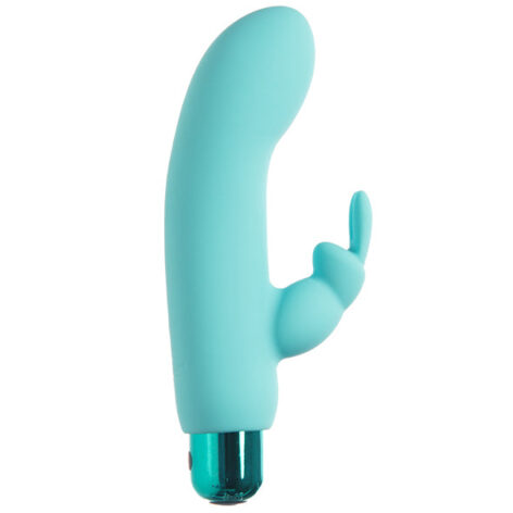 afbeelding PowerBullet Alice's Bunny Vibrator 12 Cm Groen