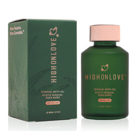 afbeelding HighOnLove CBD Sensual Bath & Body Oil 100 ml