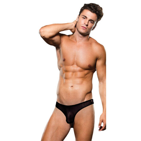 afbeelding Envy Mesh Thong Zwart S/M