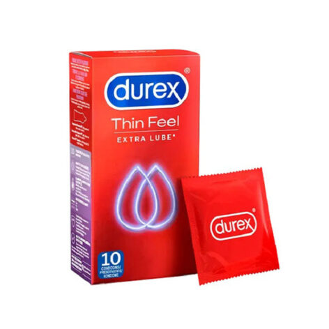 afbeelding Durex Condooms Thin Feel Extra Lube 10 stuks