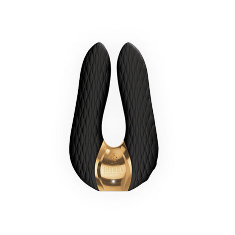 afbeelding Shunga Aiko Intieme Clitoris Vibrator 10 cm Zwart