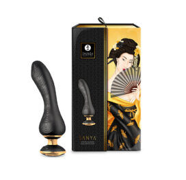 afbeelding Shunga Sanya Intieme Vibrator 18 cm Zwart