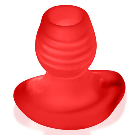 afbeelding Oxballs Glowhole-2 Hollow Buttplug Rood 15 Cm