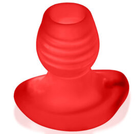 afbeelding Oxballs Glowhole-2 Hollow Buttplug Rood 15 Cm