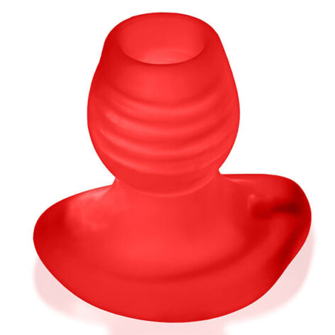 afbeelding Oxballs Glowhole-2 Hollow Buttplug Rood 10 Cm