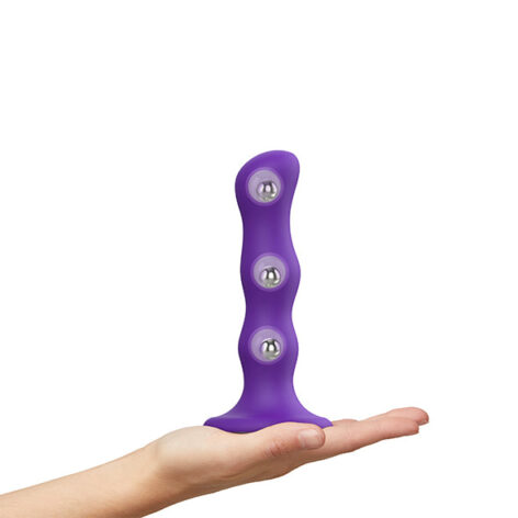 afbeelding Strap-On-Me Dildo Geisha Ball Paars XL