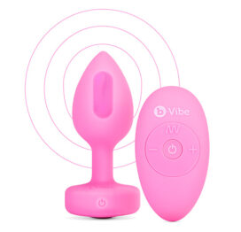 afbeelding B-Vibe Heart Vibrerende Buttplug 10 Cm