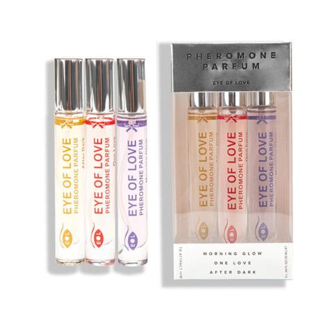 afbeelding Eye of Love Pheromone Parfum Set Attract Him 3x 10 ml