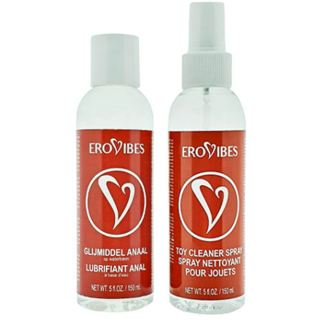 afbeelding Erovibes Glijmiddel Anaal Op Waterbasis 150 ml + GRATIS Toy Cleaner