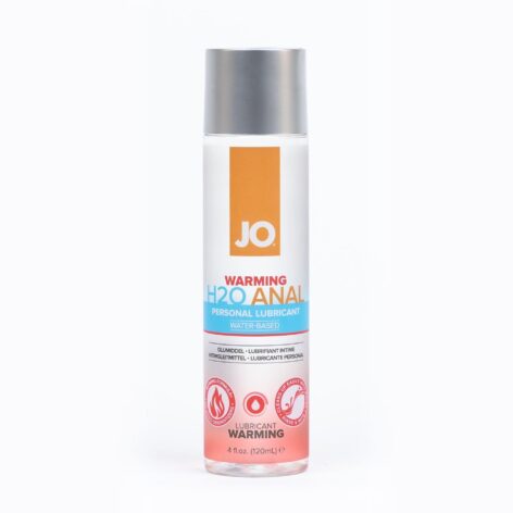 afbeelding System JO H2O Anaal Glijmiddel Verwarmend 120 ml