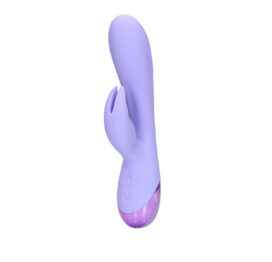 afbeelding Loveline Smooth Rabbit Vibrator Digital Lavender 20 Cm