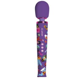 afbeelding Le Wand Magic Wand Massager Feel My Power Jade Purple Brown Edition