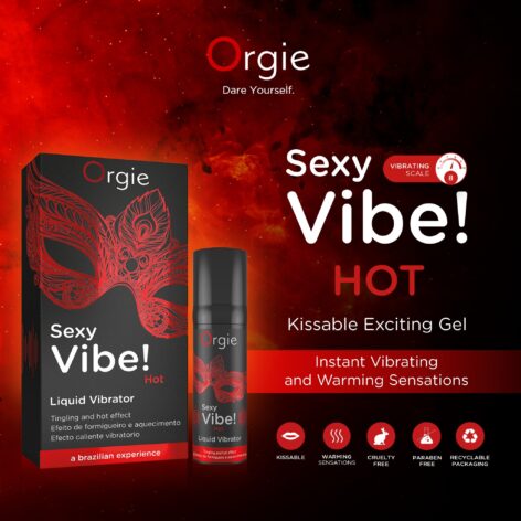 afbeelding Orgie Sexy Vibe! Hot Liquid Vibrator 15 ml