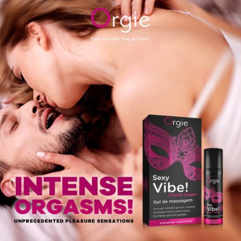 afbeelding Orgie Sexy Vibe! Intense Orgasm Intieme Gel Voor Koppels 15 ml