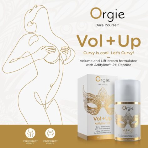 afbeelding Orgie Vol + Up Liftende Crème Voor Borsten En Billen 50 ml