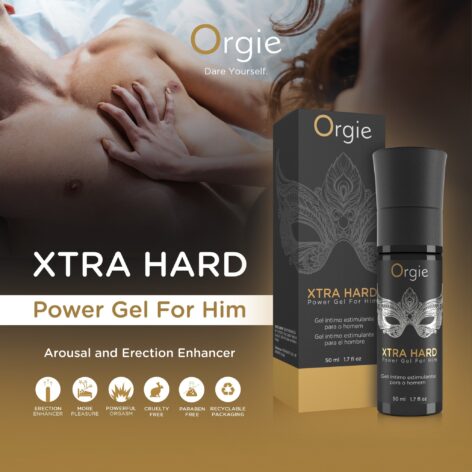 afbeelding Orgie Xtra Hard Power Gel Voor Hem 30 ml