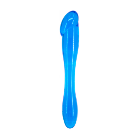 afbeelding Penis Probe Dildo Blauw 18 Cm