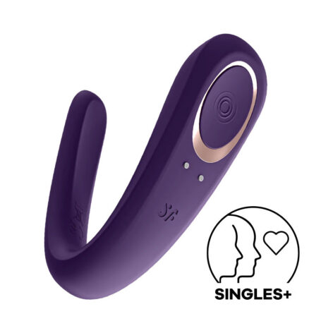 afbeelding Satisfyer Double Classic Partner Vibrator Voor Koppels