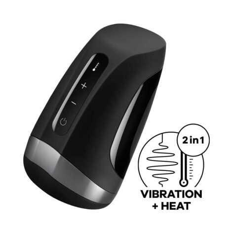 afbeelding Satisfyer Men Masturbator Heat Vibration
