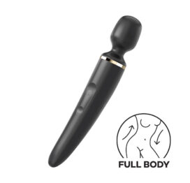 afbeelding Satisfyer Wand-er Woman Magic Wand Massager Zwart