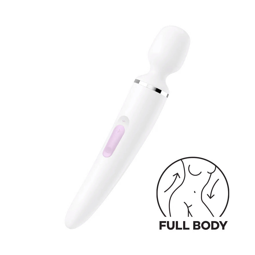 afbeelding Satisfyer Wand-er Woman Magic Wand Massager Wit