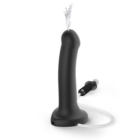 afbeelding Strap-On-Me Realistische Spuitende Dildo Zwart