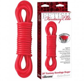 afbeelding fetish fantasy elite bondage rope - rood