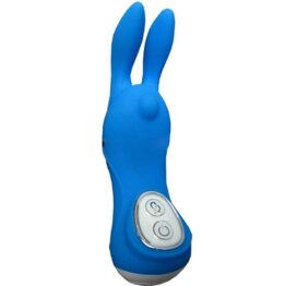 afbeelding happy bunny 7 pulsation vibrator - blauw