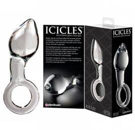 afbeelding icicles no. 14 clear buttplug