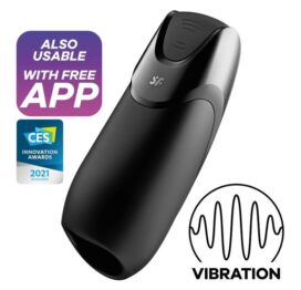 afbeelding Satisfyer Men Vibration+ Masturbator Met App