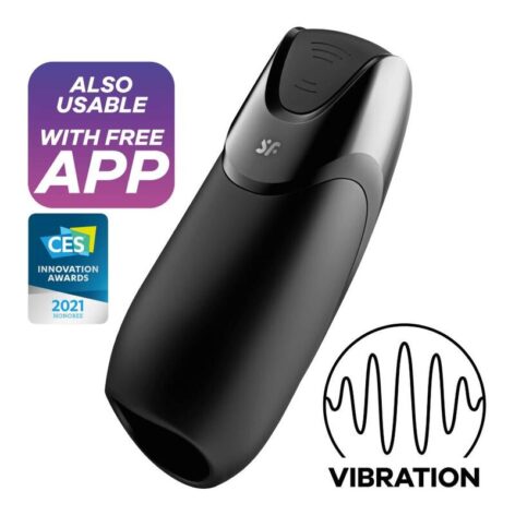 afbeelding Satisfyer Men Vibration+ Masturbator Met App