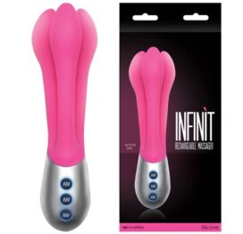 afbeelding infinit oplaadbare driepoot vibrator - roze