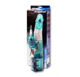 afbeelding jelly krystal turquoise squirmy vibrator