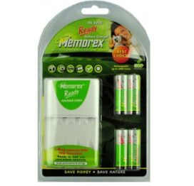 afbeelding batterij oplader - memorex rx 3206