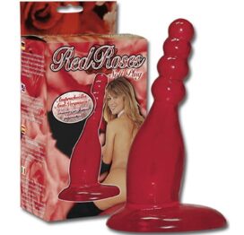 afbeelding red roses soft anaal plug