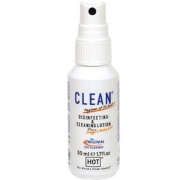 afbeelding sexspeeltje reinigingsspray hot clean 50ml