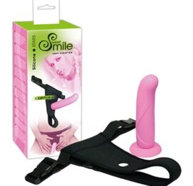 afbeelding smile - silicone strap-on
