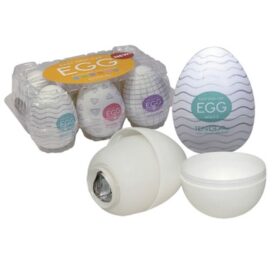 afbeelding tenga egg - 6 verschillende trekeitje