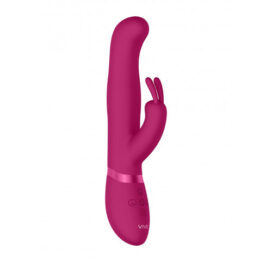 afbeelding Vive Izara Roterende G-spot Rabbit Vibrator 22 Cm Roos