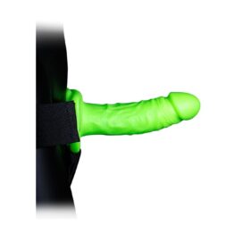 afbeelding Ouch! Glow in the Dark Voorbinddildo Met Harnas 18 cm