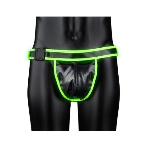 afbeelding Ouch! Glow in the Dark Jockstrap met Gesp #2 S/M