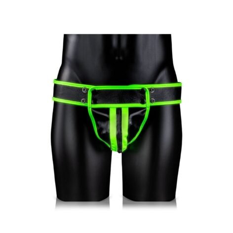 afbeelding Ouch! Glow in the Dark Gestreepte Jockstrap #4 S/M