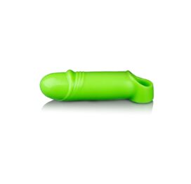 afbeelding Ouch! Glow in the Dark Gladde Rekbare Penis Sleeve 16 Cm