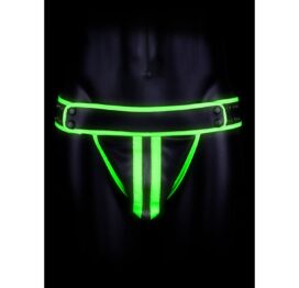 afbeelding Ouch! Glow in the Dark Gestreepte Jockstrap #3 S/M